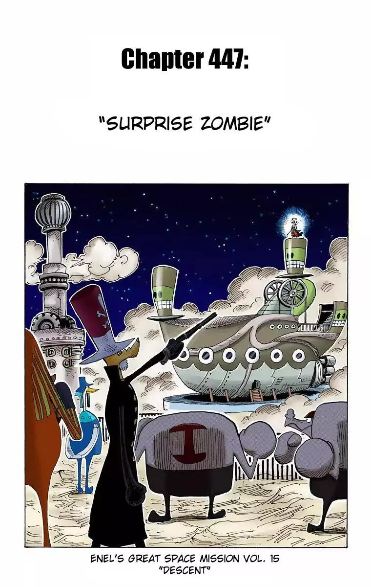 Read One Piece Chapter 447 - Surprise Zombie Online