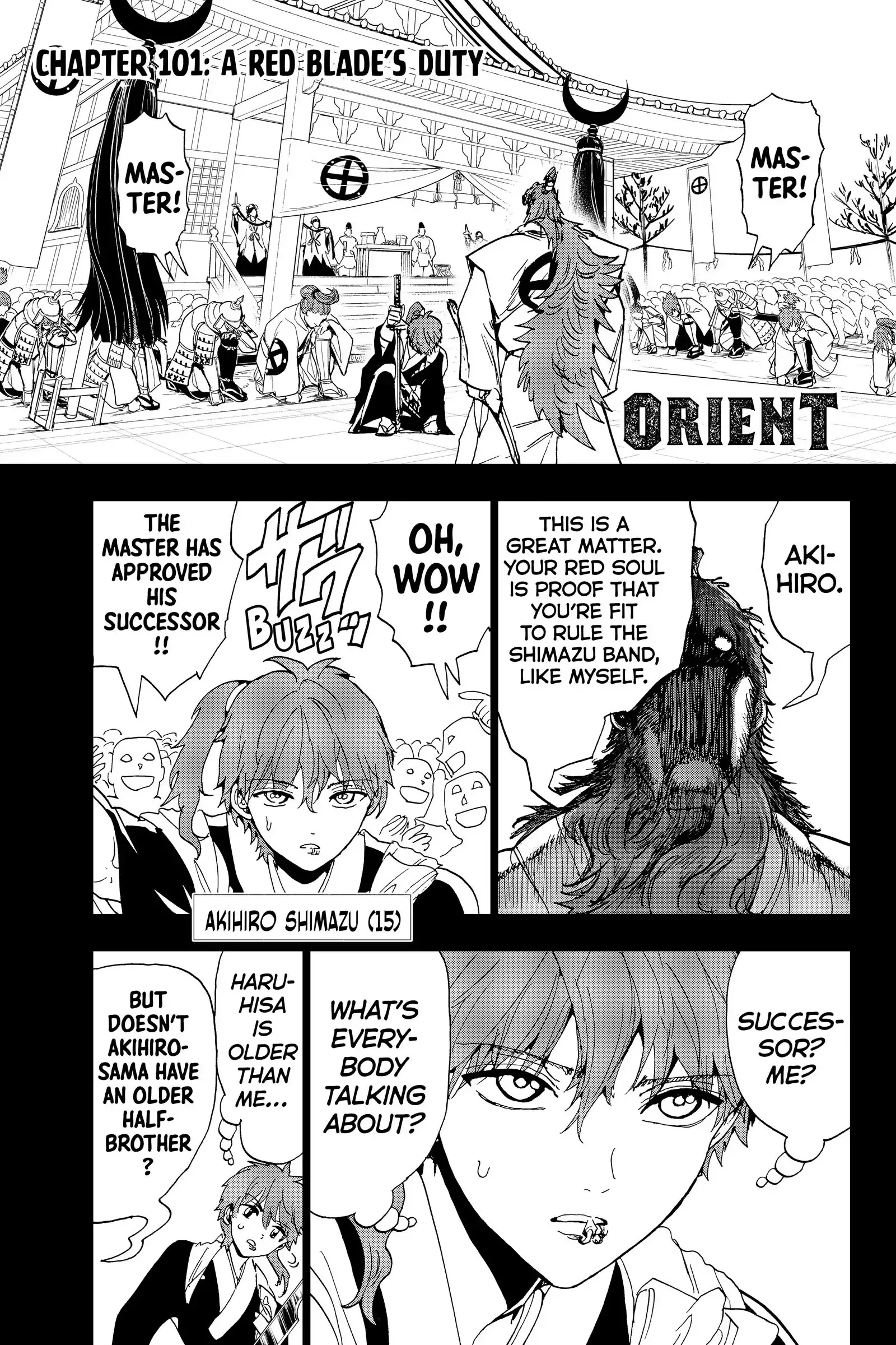 Read Orient Chapter 101 Online