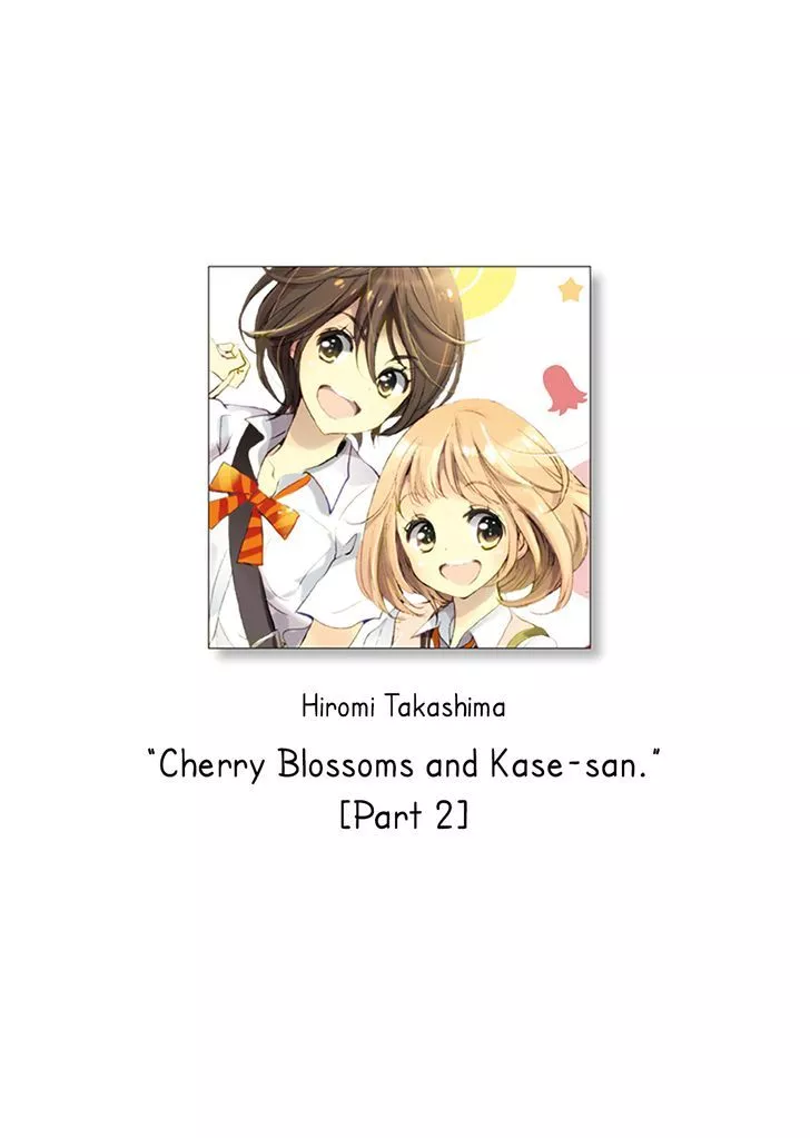 Read Asagao to Kase-san. Chapter 23 - Cherry Blossoms and Kase-san (Part 2) Online