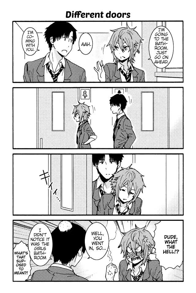 Read Tomo-chan wa Onna no ko! Chapter 13 - Different Doors Online