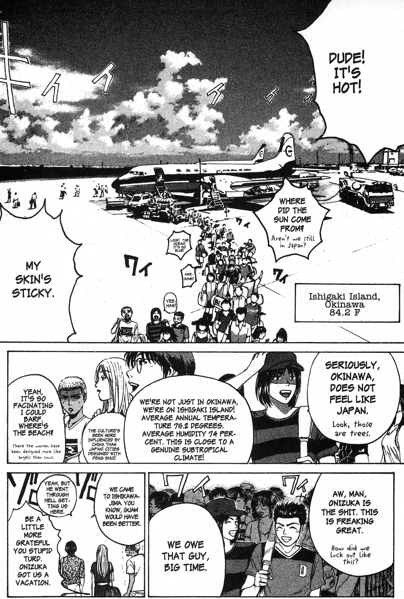 Read Great Teacher Onizuka Chapter 95 - Making It a "Go" in Okinawa Online