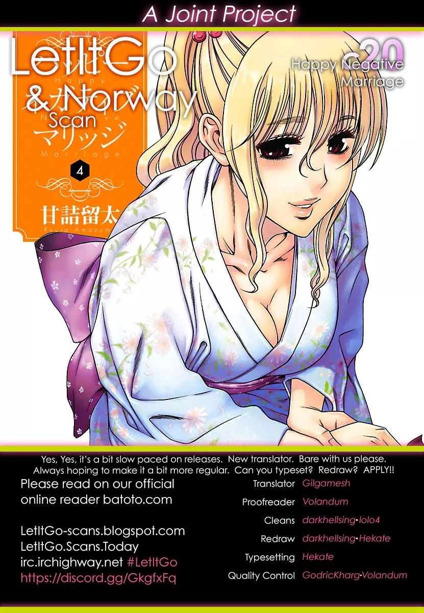 Read Happy Negative Marriage Chapter 20 Online