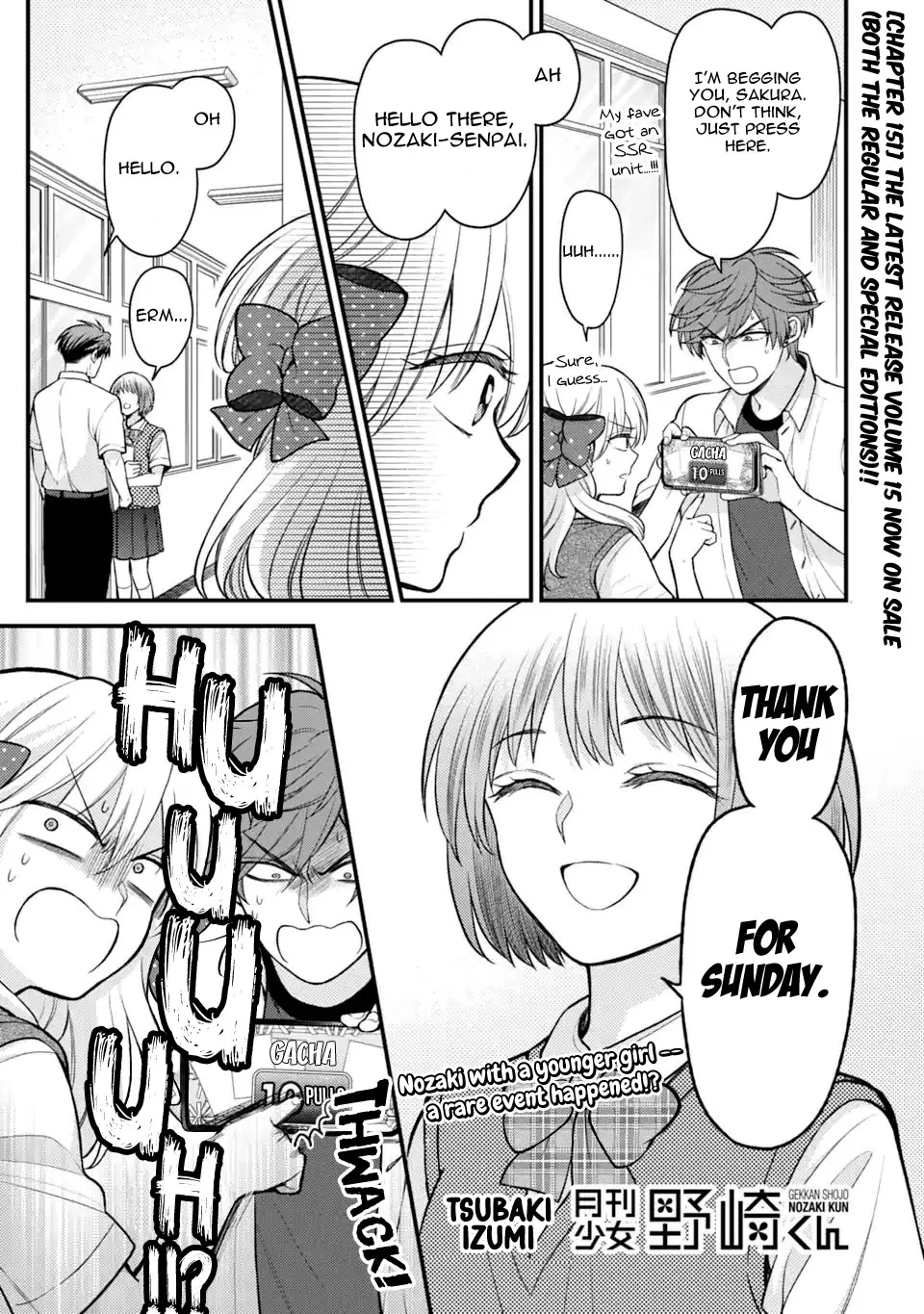 Read Gekkan Shoujo Nozaki-kun Chapter 151 Online