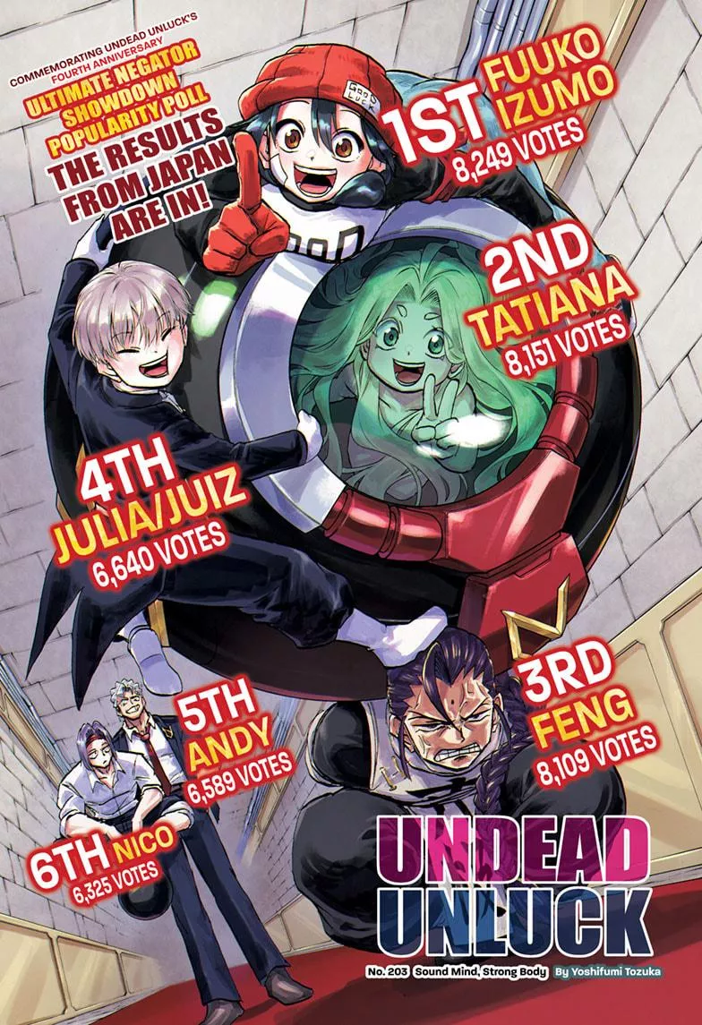 Read Undead + Unluck Chapter 203 Online