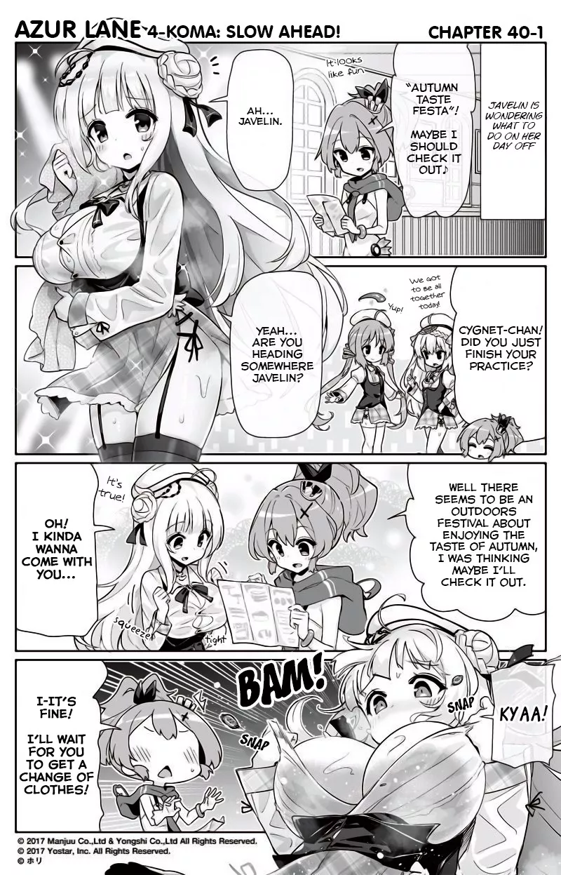 Read Azur Lane 4-koma: Slow Ahead Chapter 40 Online