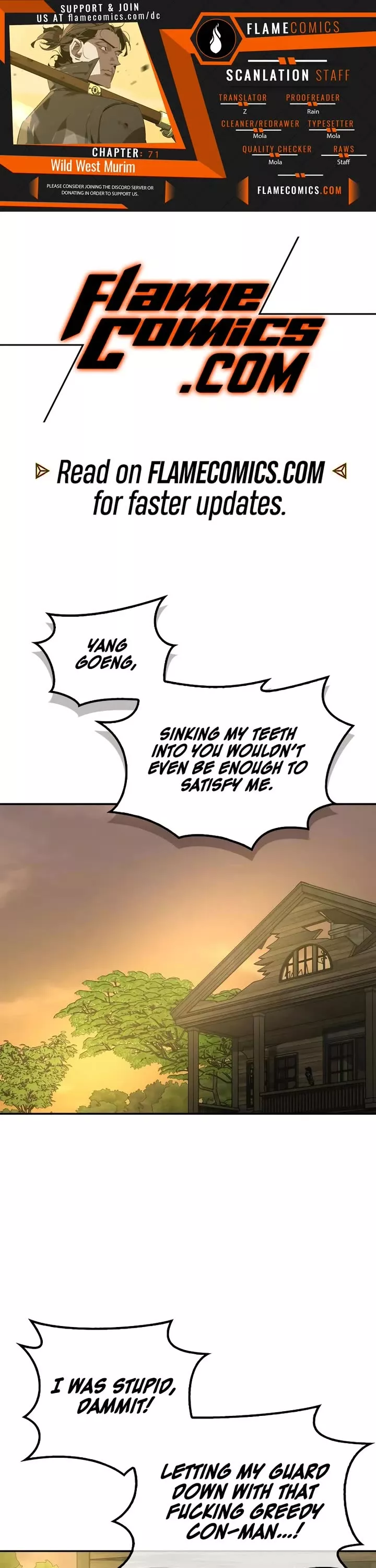 Read Wild West Murim Chapter 71 Online