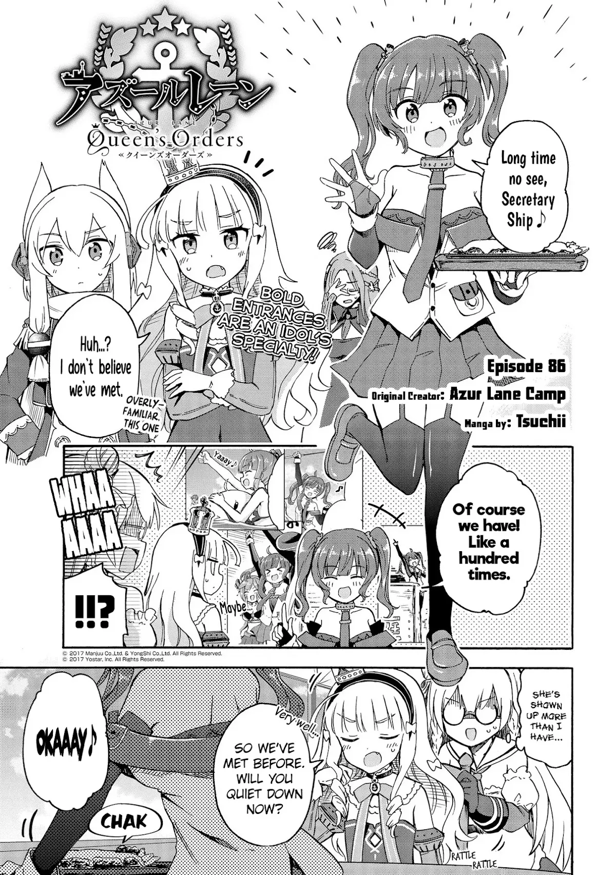 Read Azur Lane: Queen’s Orders Chapter 86 Online