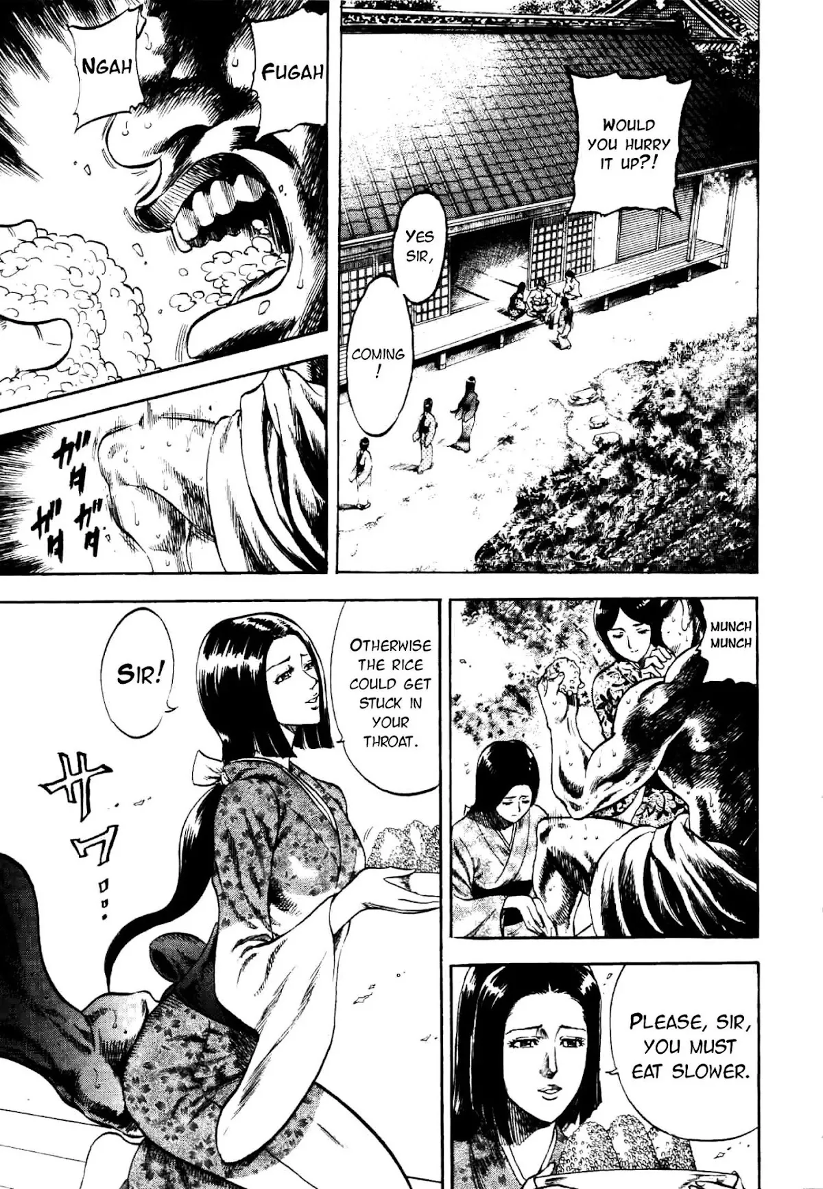 Read Gifuu Doudou!! Naoe Kanetsugu – Maeda Keiji Tsukigatari Chapter 4 - Lawless Above All Common Sense! Online