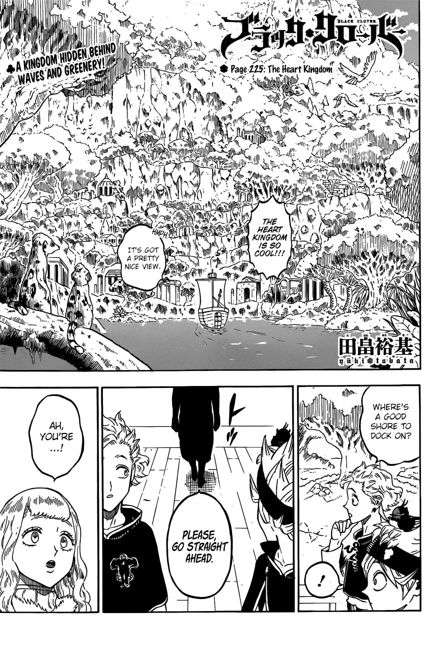 Read Black Clover Chapter 225 - The Heart Kingdom Online