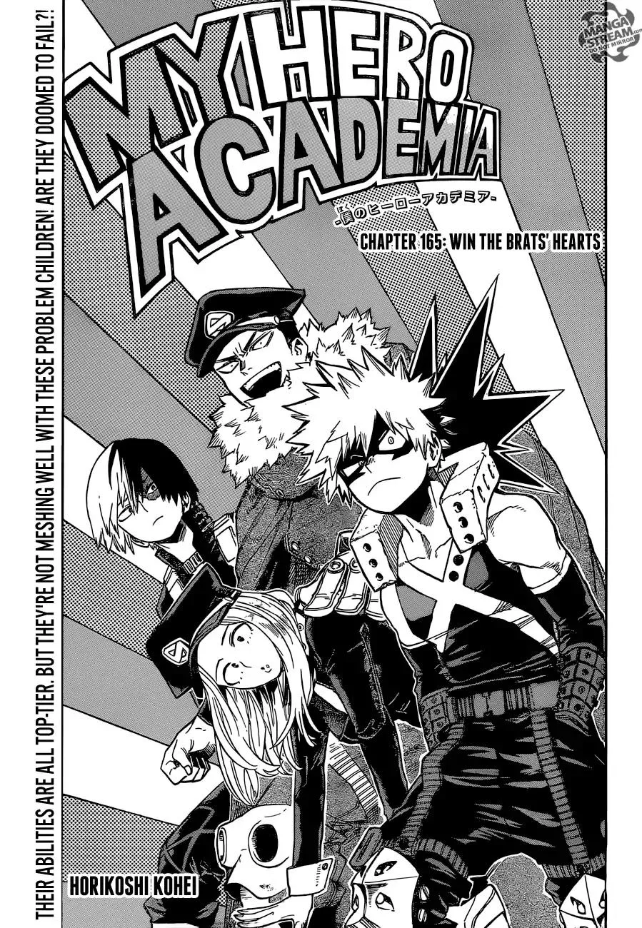 Read Boku no Hero Academia Chapter 165 - Win the Brats' Heart Online