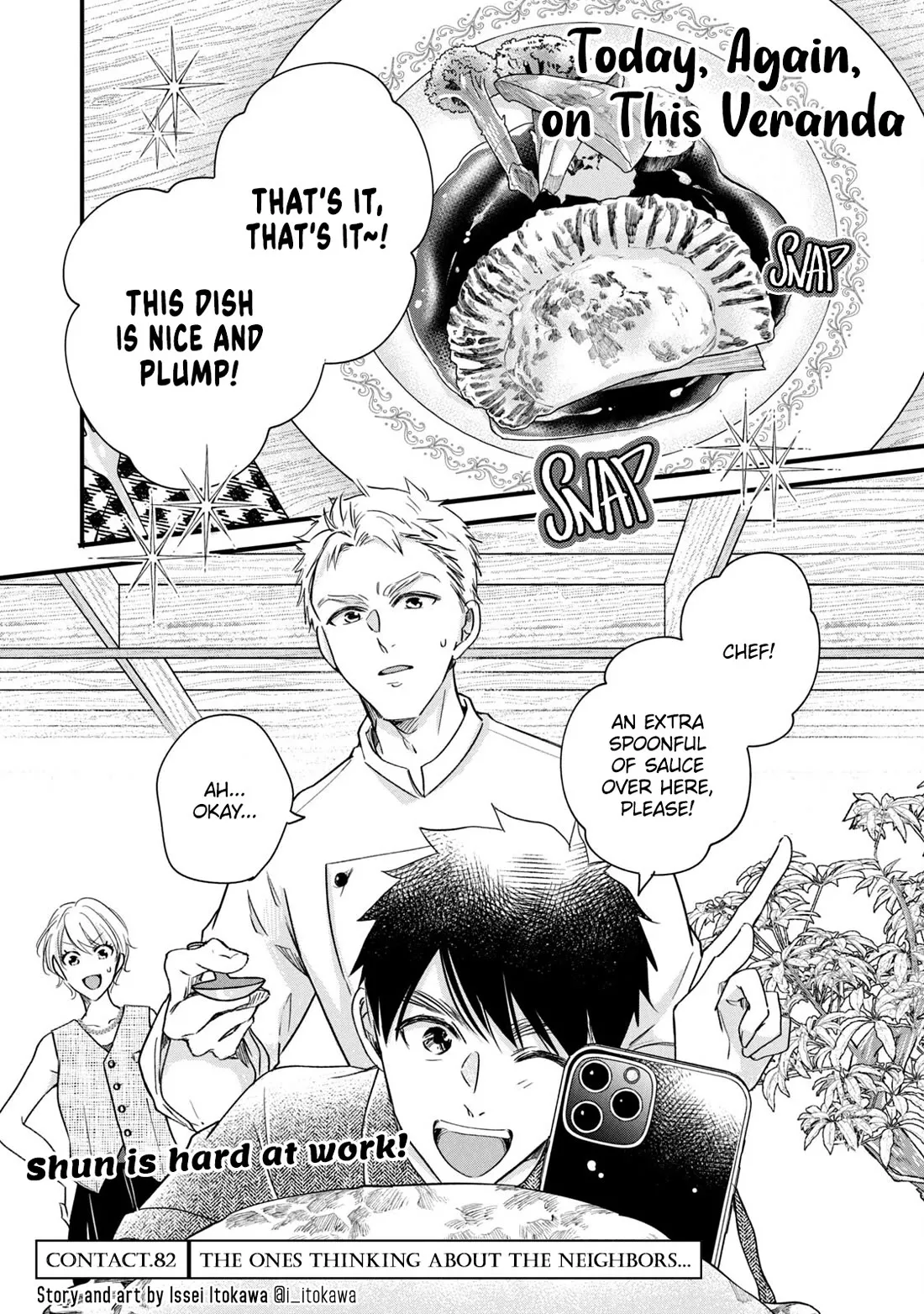 Read On the Balcony Again Today Chapter 82 Online