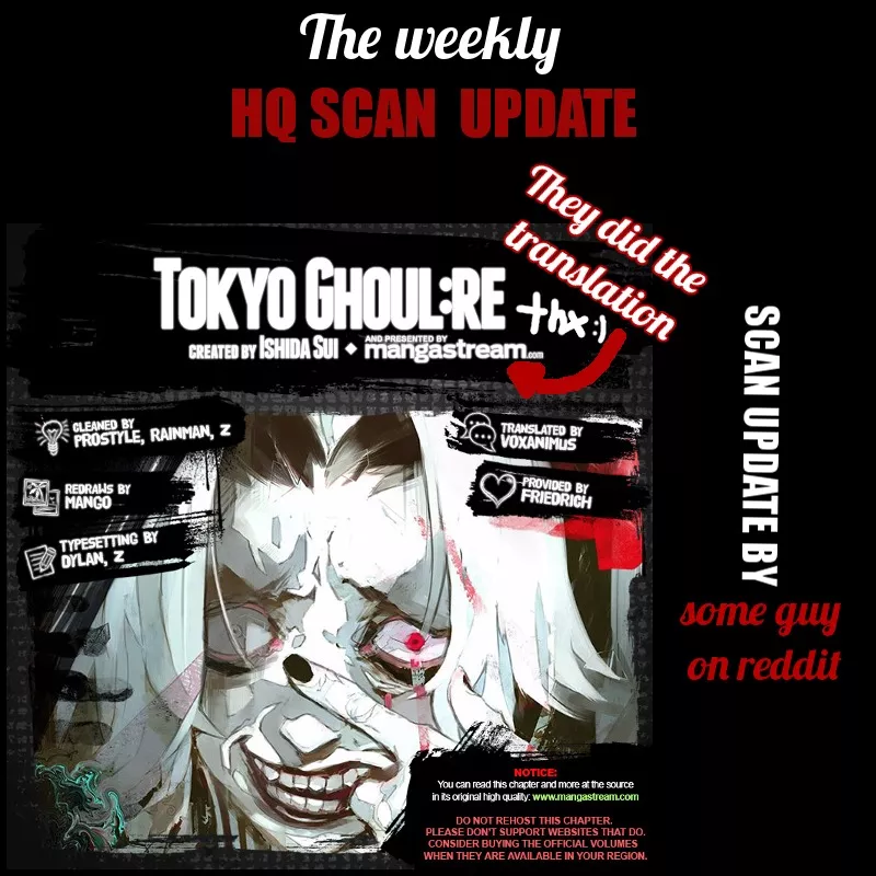 Read Tokyo Ghoul:re Chapter 153 Online