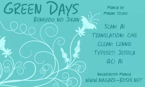 Read Benkyou no Jikan Chapter 3 - Green Days [End] Online