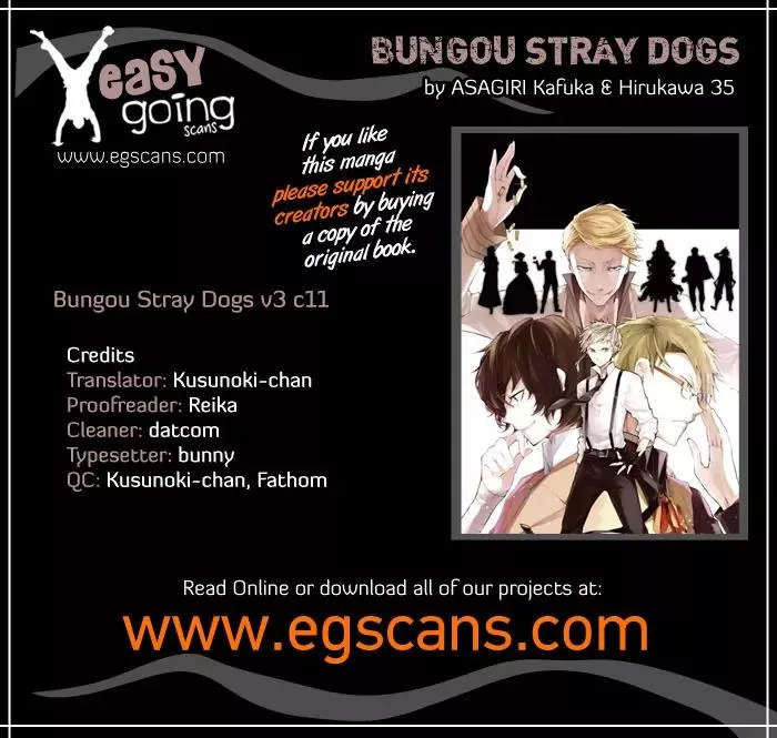 Read Bungou Stray Dogs Chapter 11 - ... Of Days Gone By Online