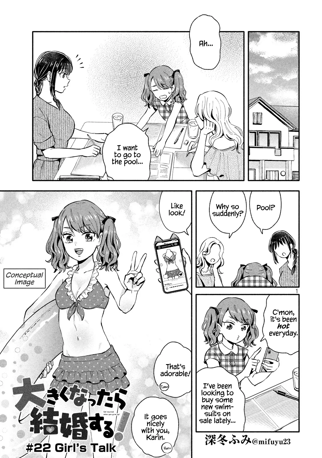 Read Get Married When You Grow Up! Chapter 22 - Girl's Talk Online