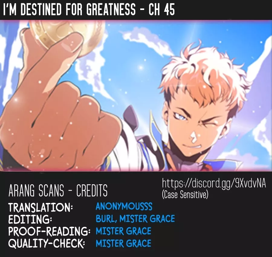 Read I’m Destined For Greatness! Chapter 45 Online