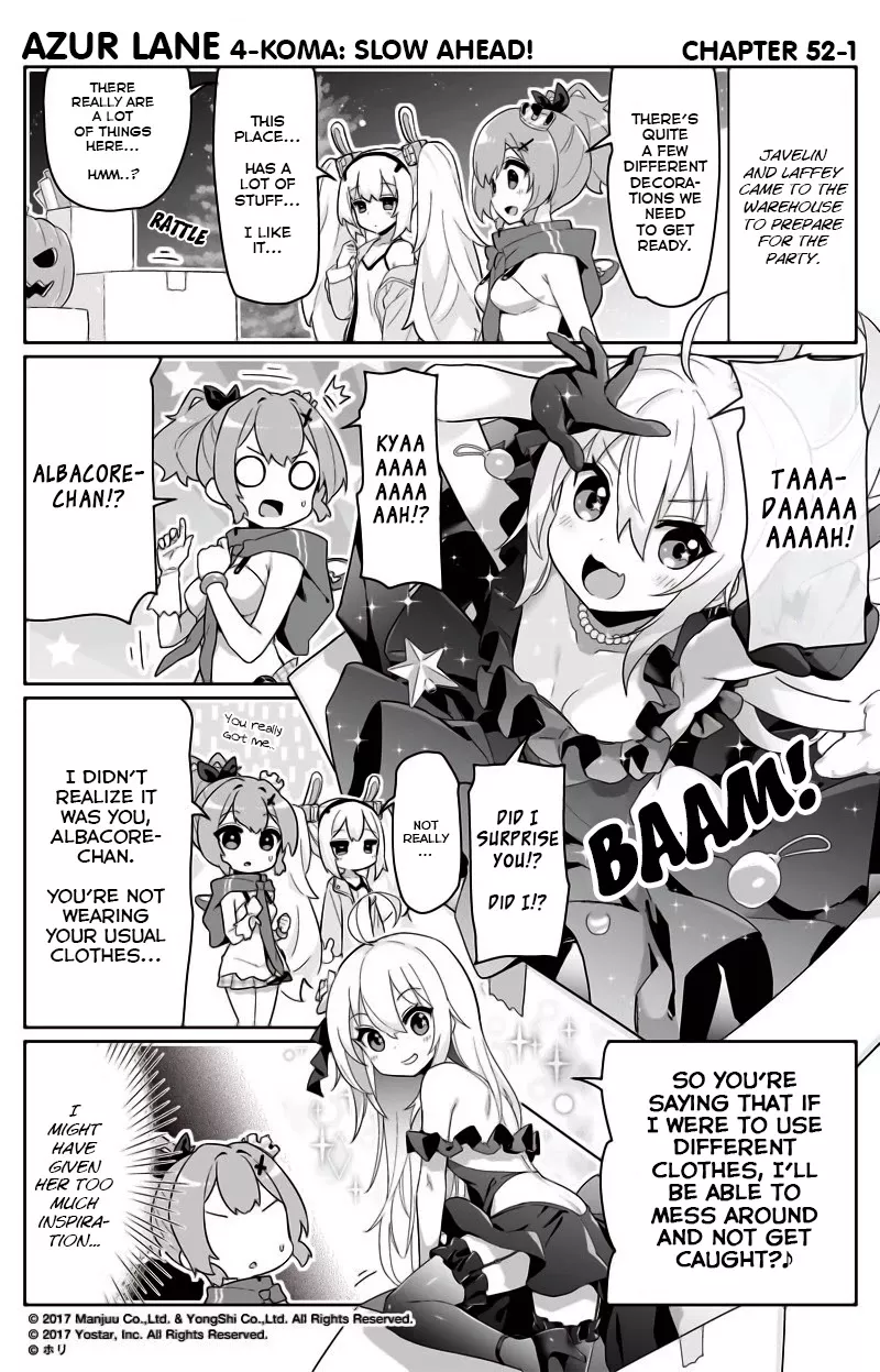 Read Azur Lane 4-koma: Slow Ahead Chapter 52 Online