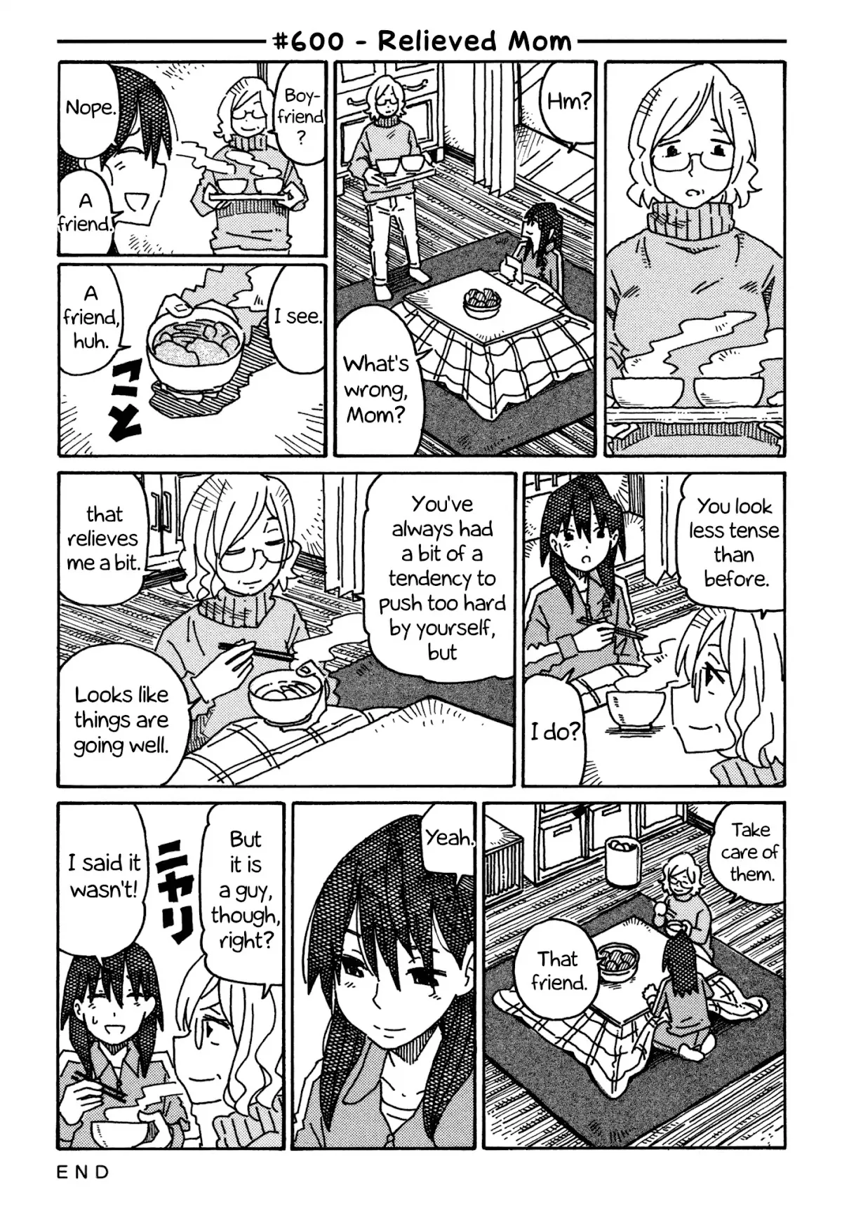 Read Hatarakanai Futari (The Jobless Siblings) Chapter 600 - Relieved Mom Online