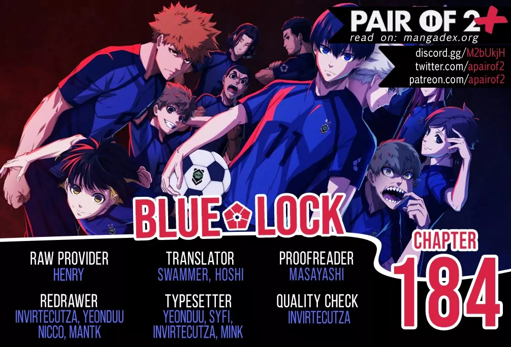 Read Blue Lock Chapter 184 - Best Goal Piece Online