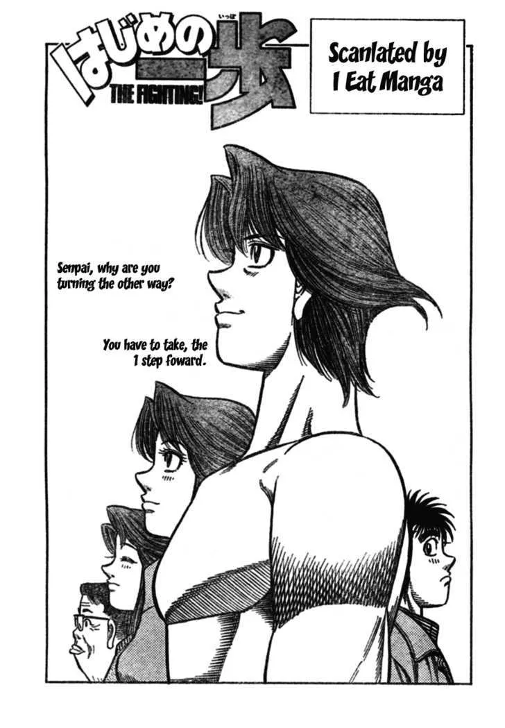 Read Hajime no Ippo Chapter 851 - The Fear of Slipping Online