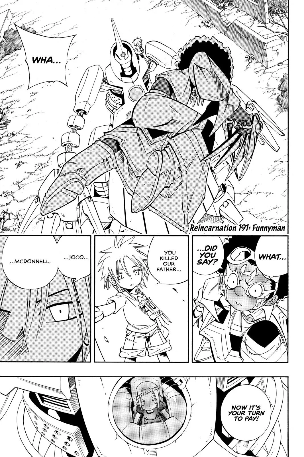 Read Shaman King Chapter 191 Online