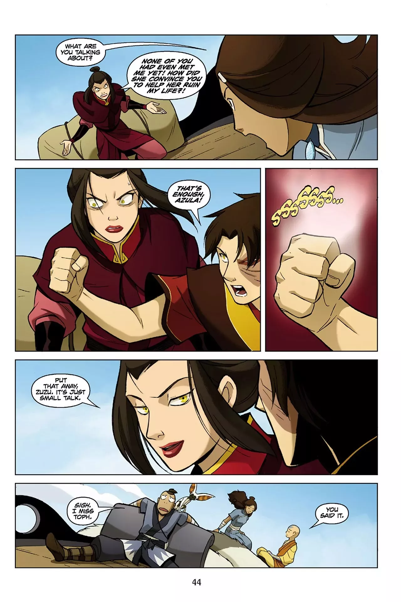 Read Avatar: The Last Airbender – The Search Chapter 1.2 Online