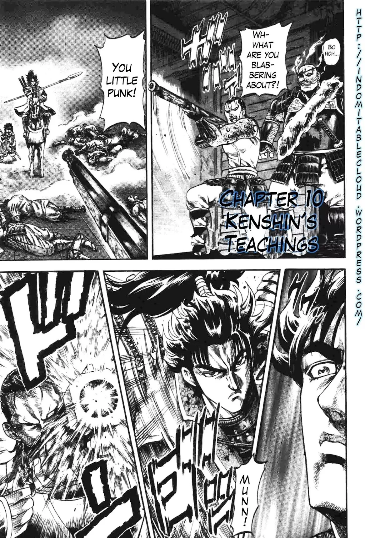 Read Gifuu Doudou!! Naoe Kanetsugu – Maeda Keiji Tsukigatari Chapter 10 - Kenshin's Teachings Online