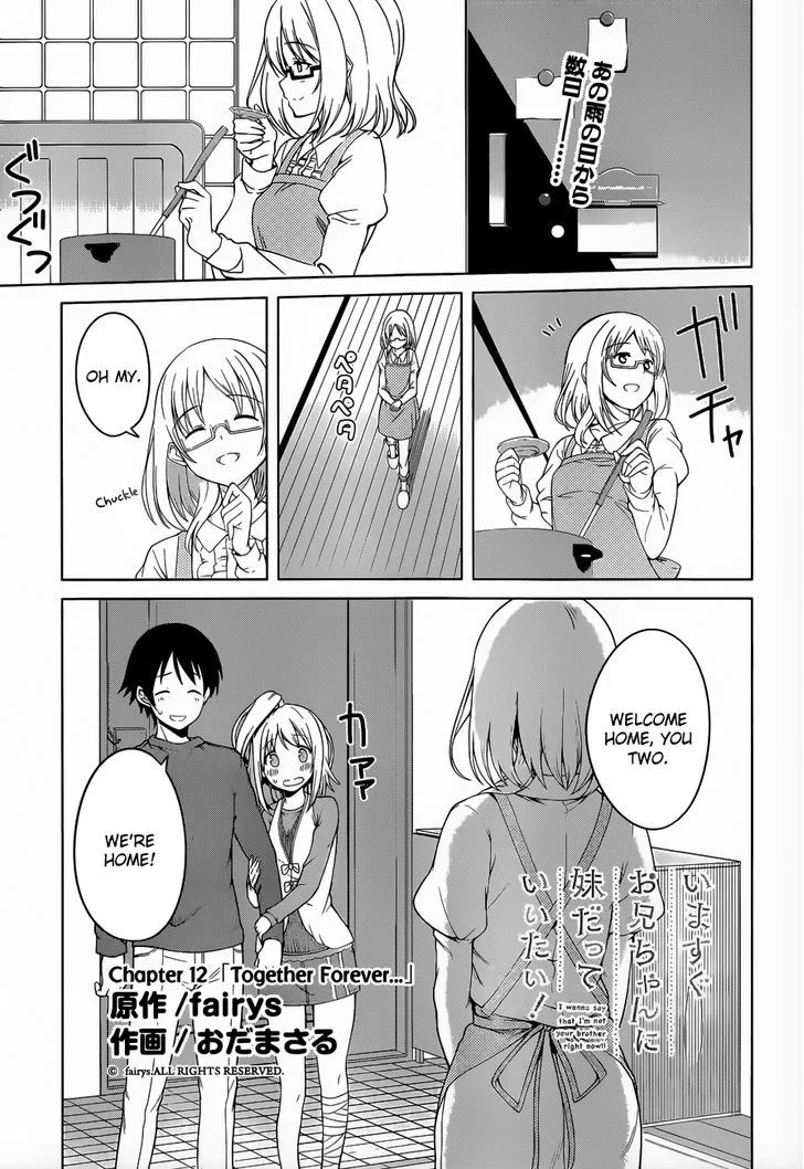 Read Imasugu Oniichan ni Imouto da tte Iitai! Chapter 16 - Together Forever Online