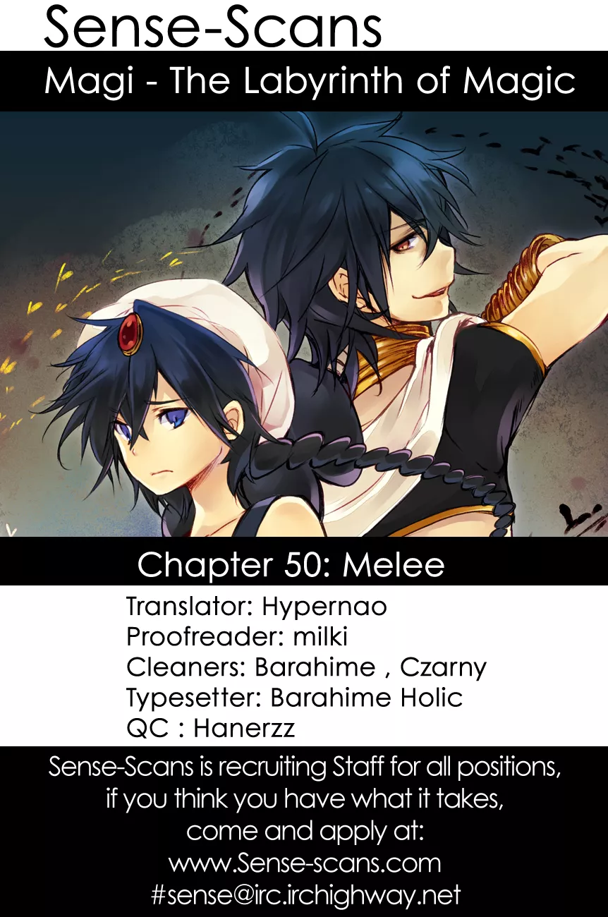 Read Magi – Labyrinth of Magic Chapter 50 - Melee Online