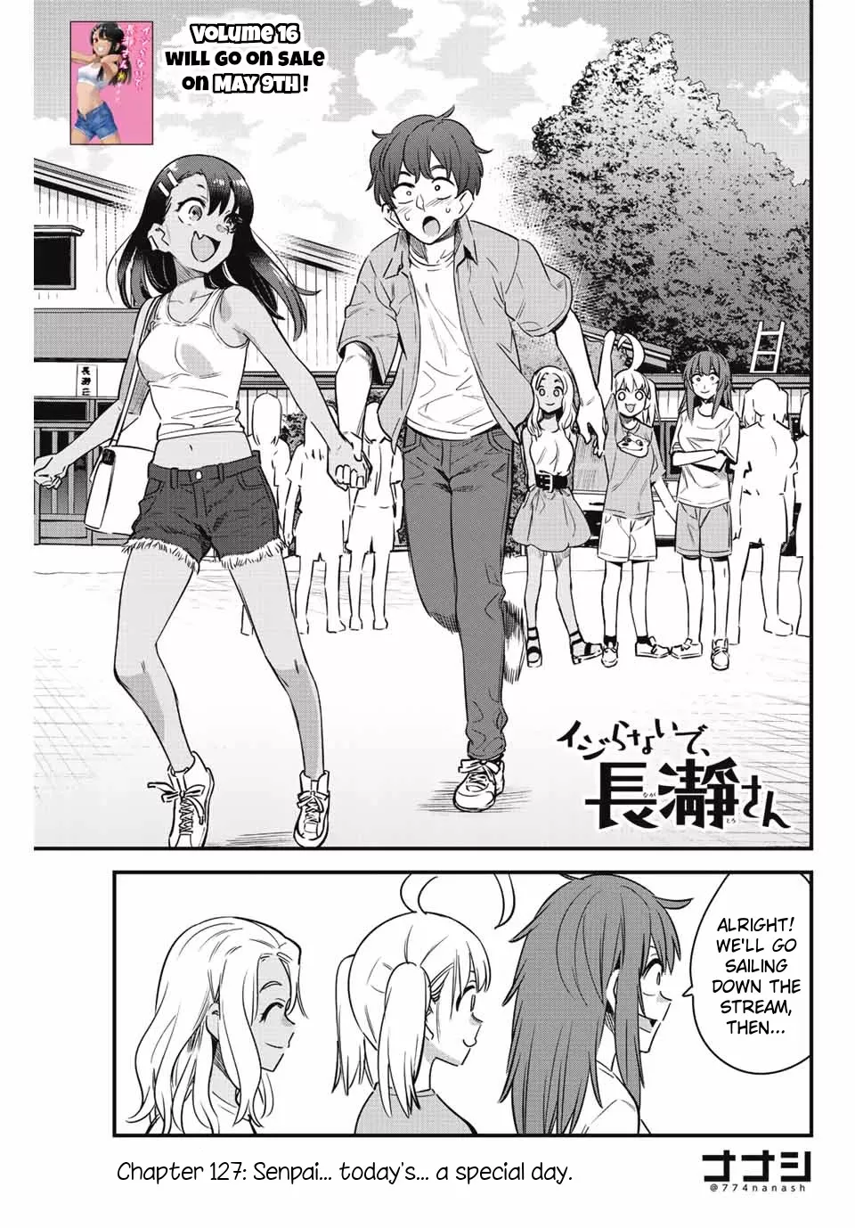 Read Please don’t bully me, Nagatoro Chapter 127 - Senpai... today's... a special day. Online