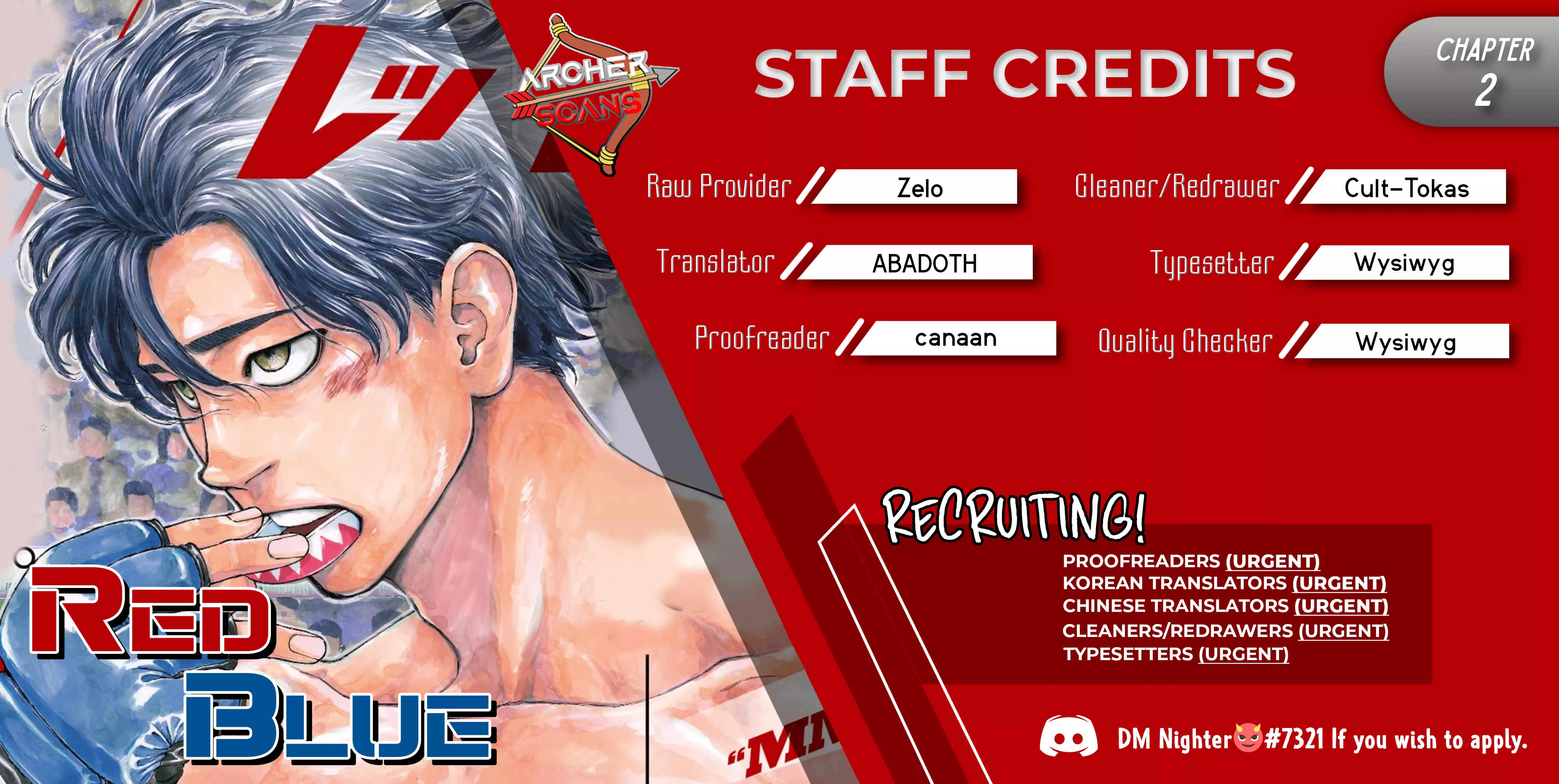 Read Red Blue Chapter 2 - United By Hatred Online