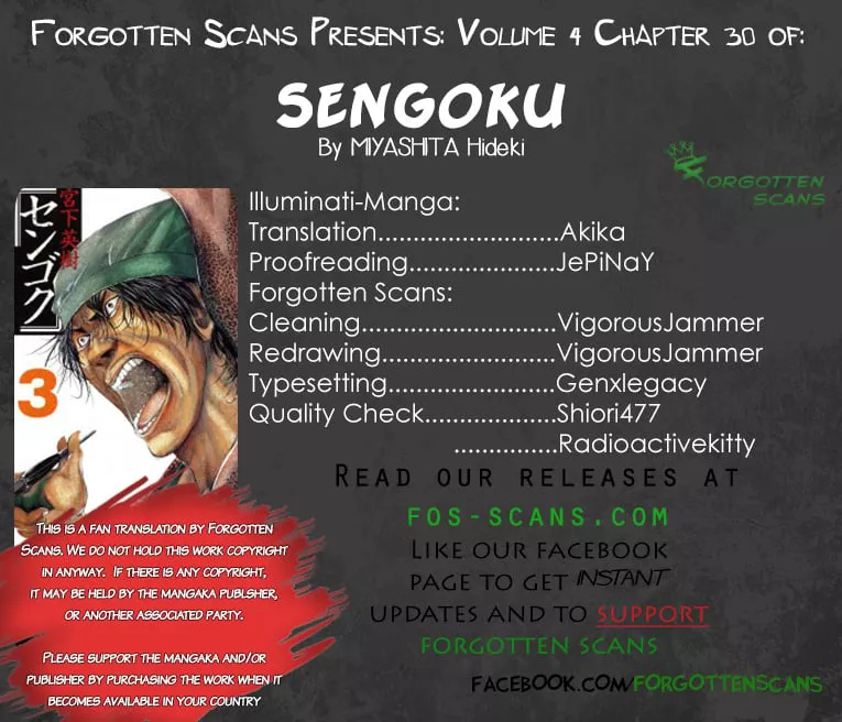 Read Sengoku Chapter 30 - Two Great Men Collide Online