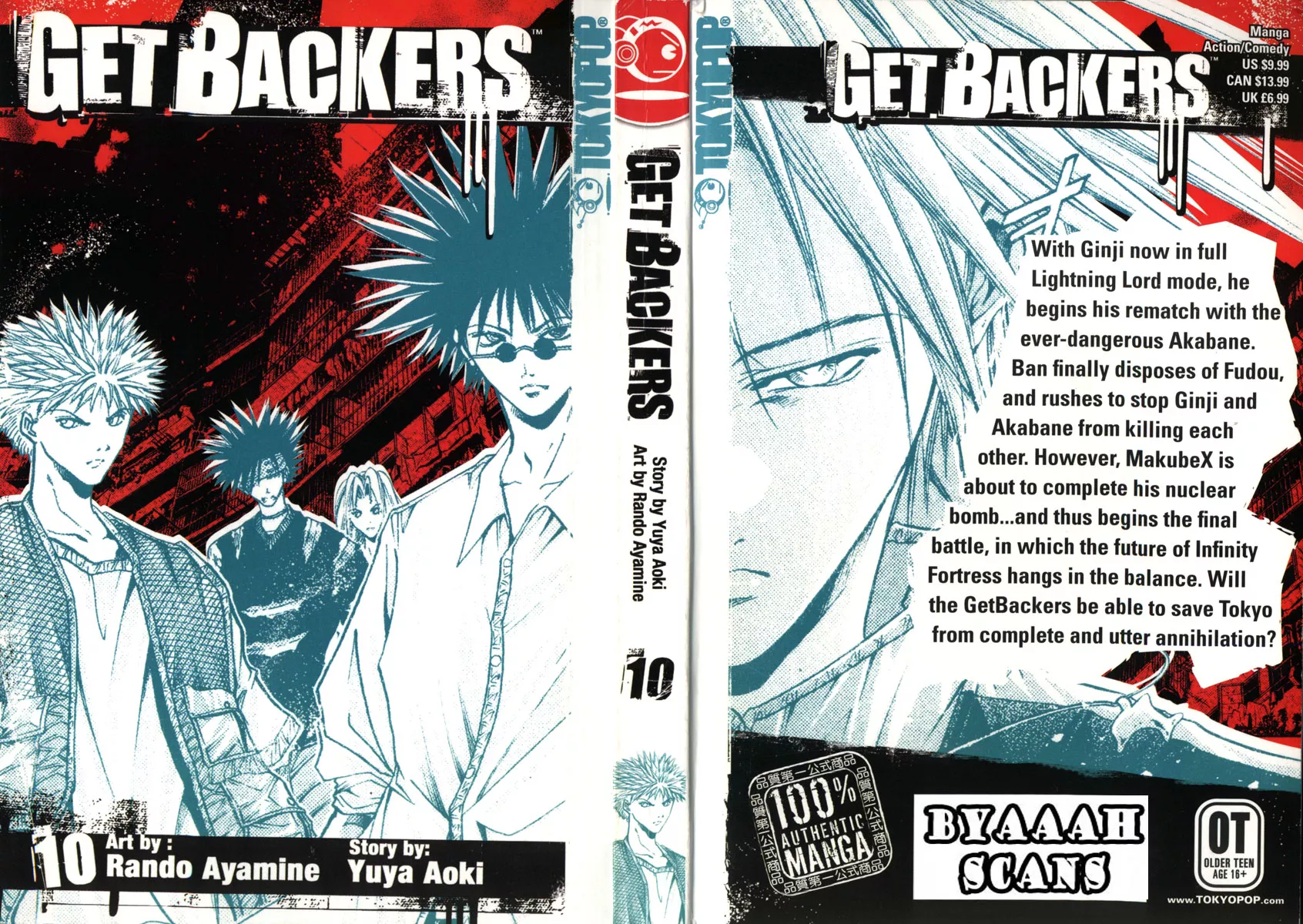 Read Get Backers Chapter 74 - Act VI: Return to Infinity Fortress (39): Outta Control! Online