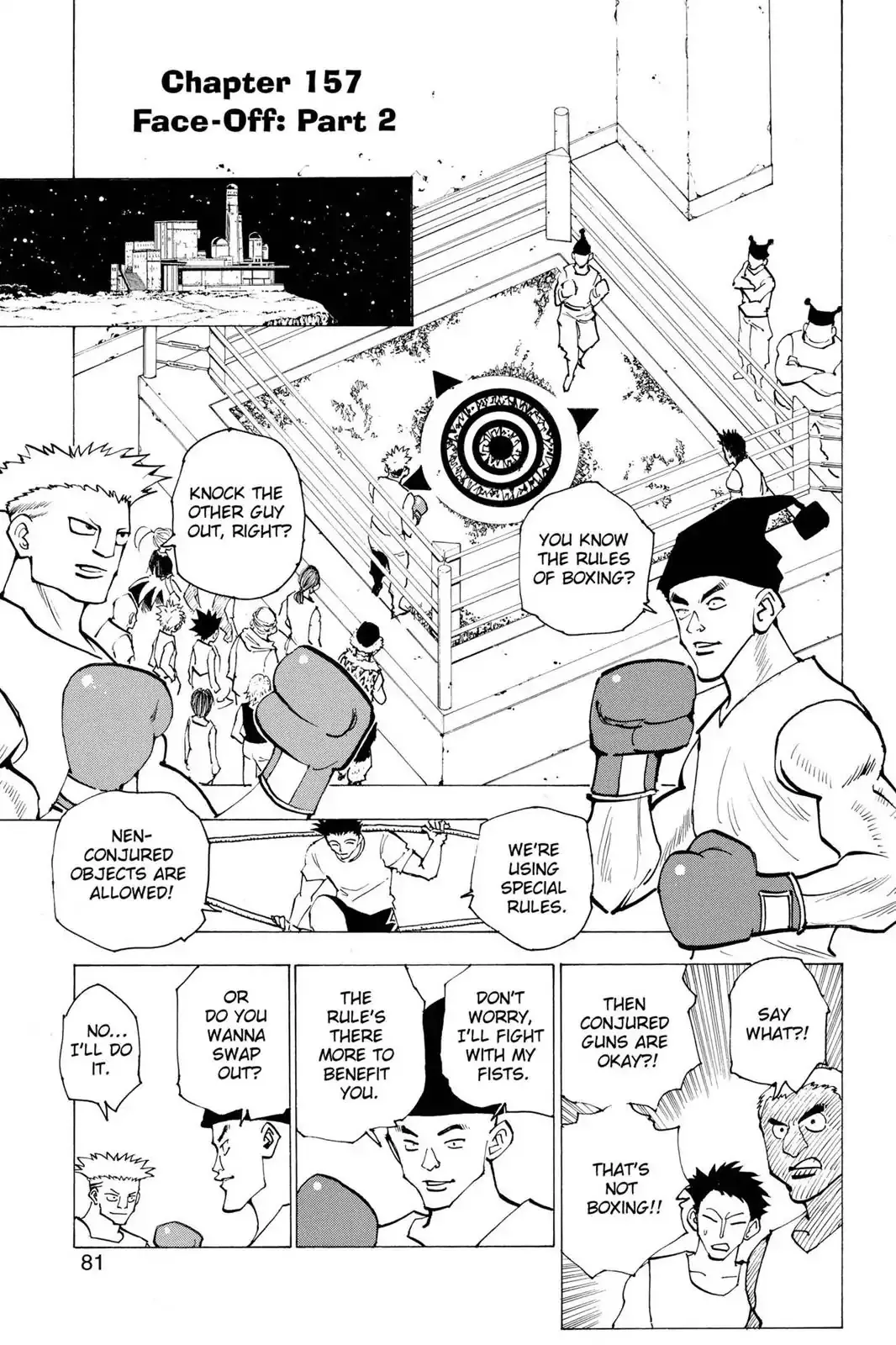 Read Hunter X Hunter Chapter 157 - Face-Off: Part 2 Online