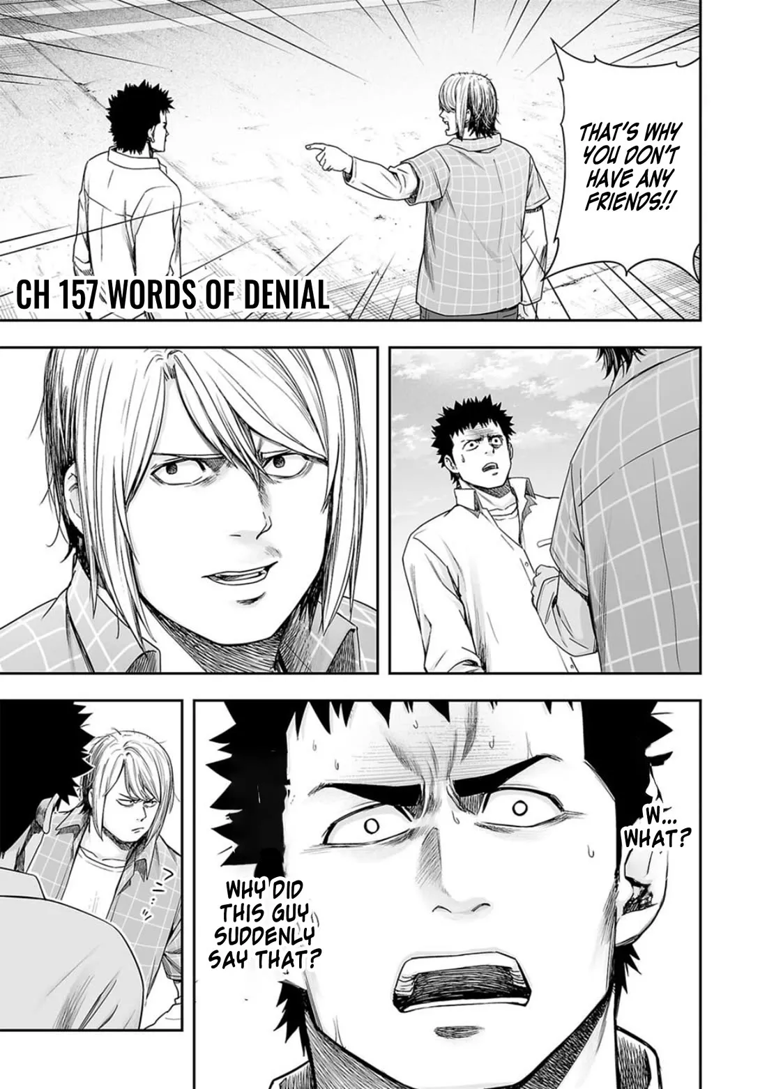 Read TSUYOSHI Chapter 157 - Words of Denial Online