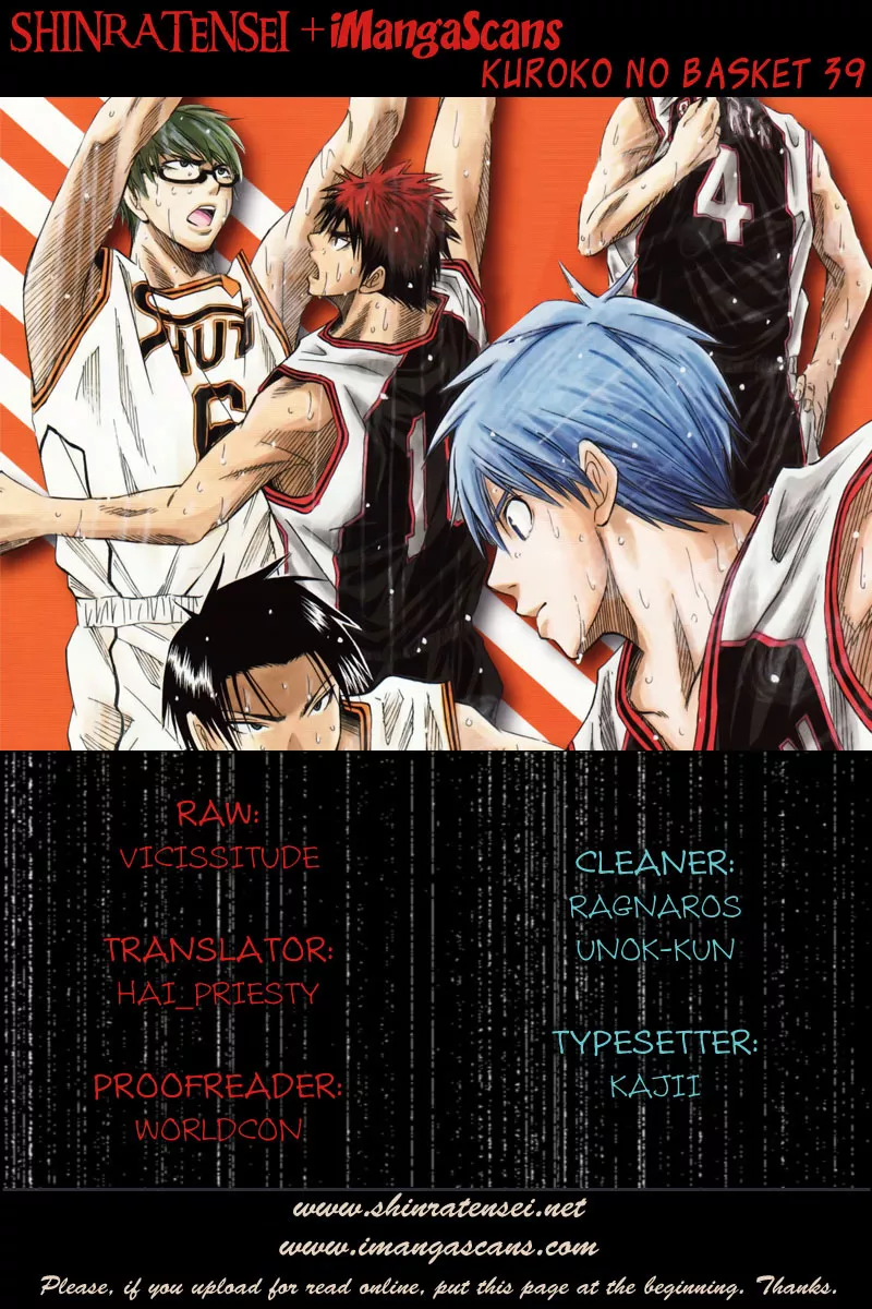 Read Kuroko no Basket Chapter 39 - They're Just Alike Online