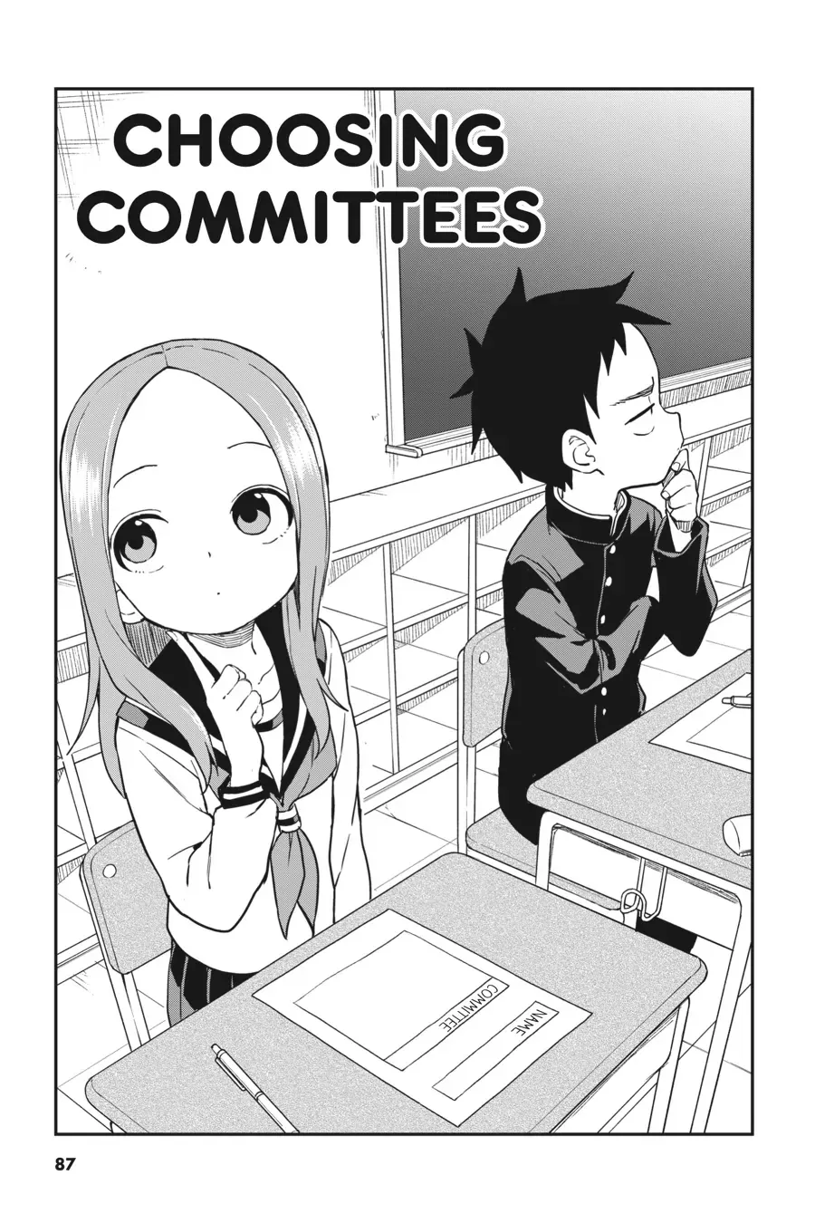 Read Karakai Jouzu no Takagi-san Chapter 166 - Choosing Committees Online