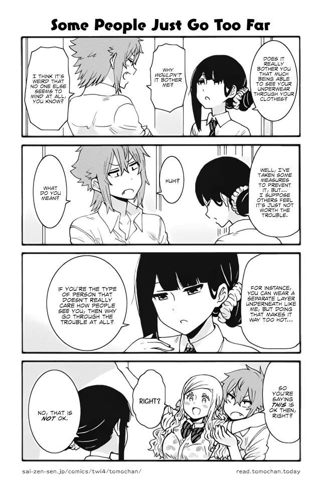 Read Tomo-chan wa Onna no ko! Chapter 317 - Some People Just Go Too Far Online