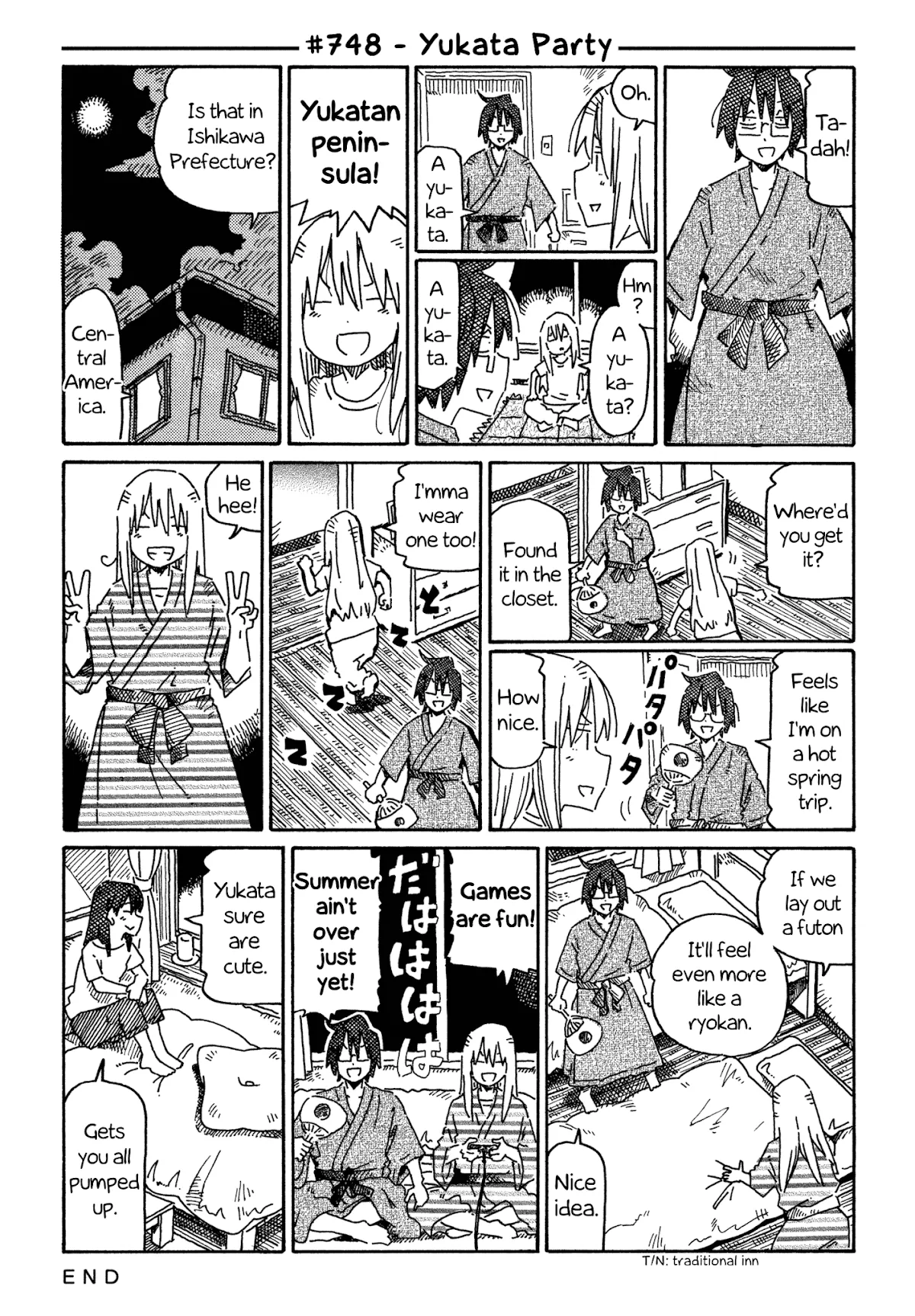 Read Hatarakanai Futari (The Jobless Siblings) Chapter 748 - Yukata Party Online