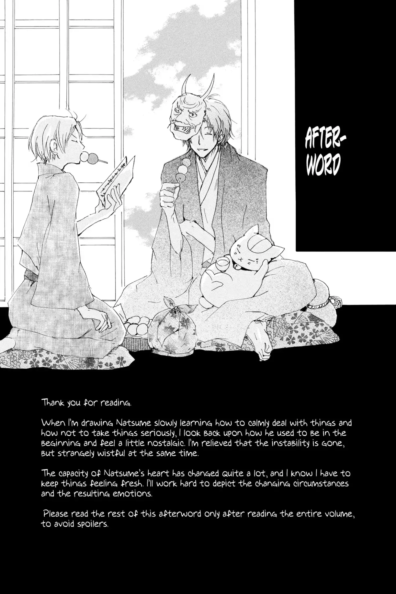 Read Natsume Yuujinchou Chapter 70.7 Online