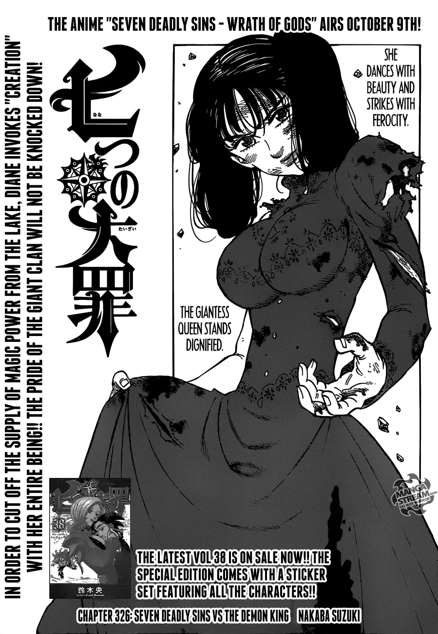 Read Nanatsu no Taizai Chapter 326 - Seven Deadly Sins VS The Demon King Online