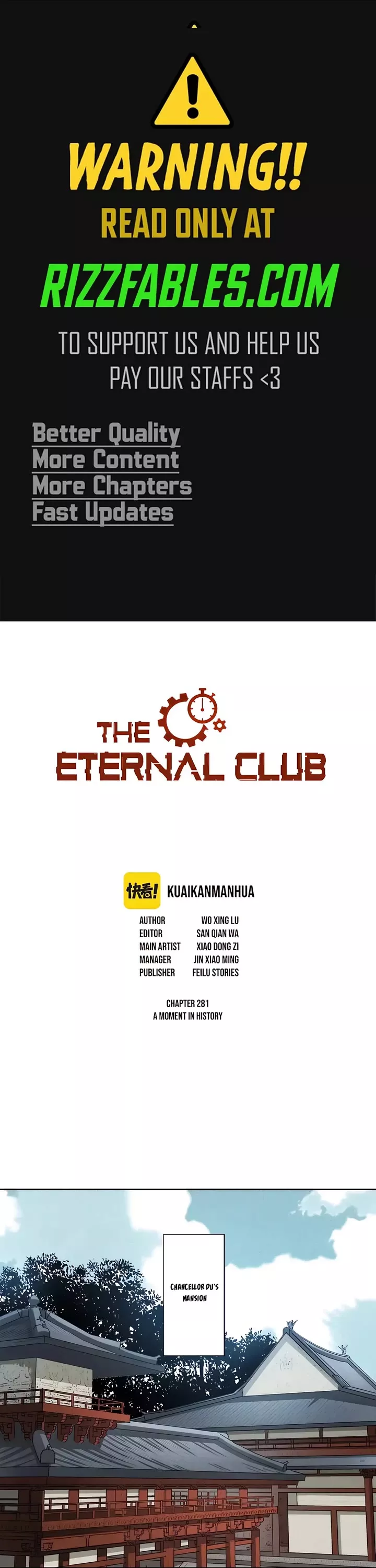 Read Eternal Club Chapter 281 Online