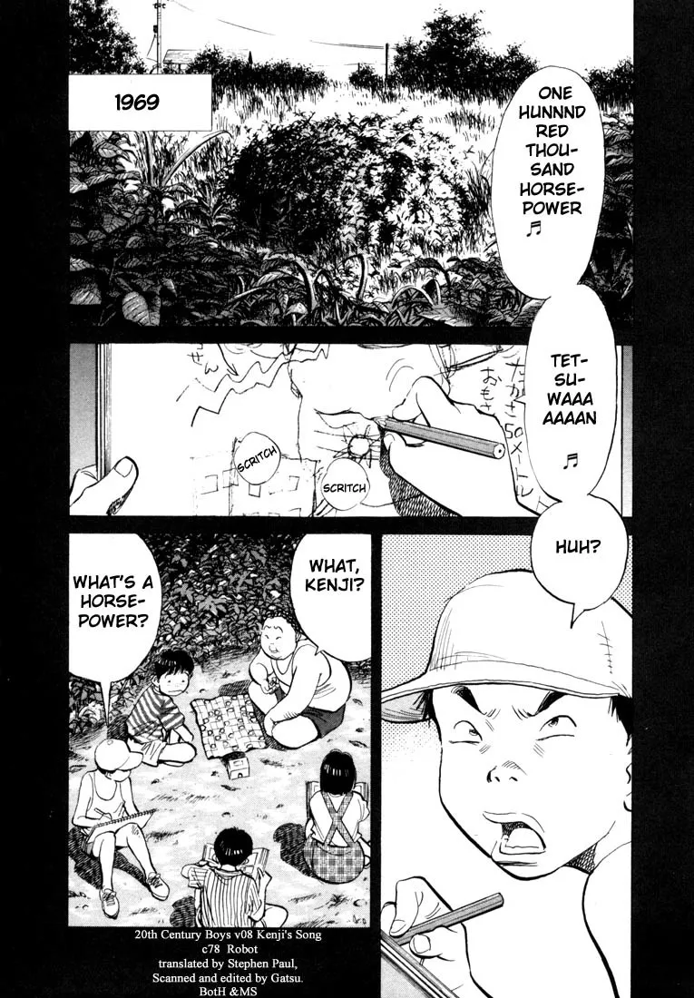 Read 20th Century Boys Chapter 78 - Robot Online