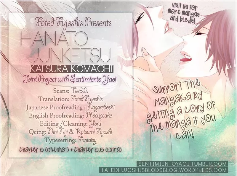 Read Hana to Junketsu Chapter 5 - + Extra Read Online Online