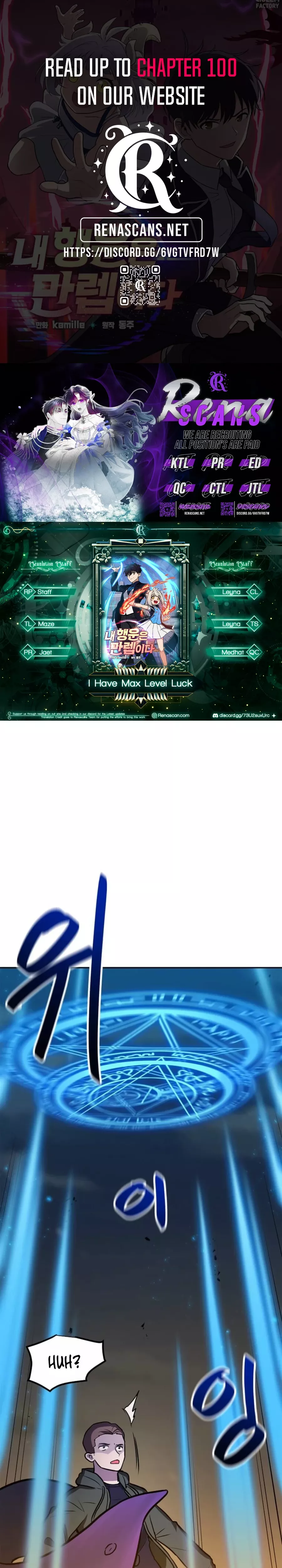 Read I Have Max Level Luck Chapter 91 Online