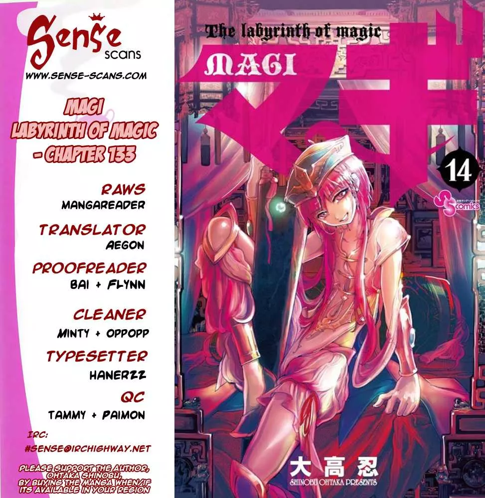 Read Magi – Labyrinth of Magic Chapter 133 - Gentle Person Online