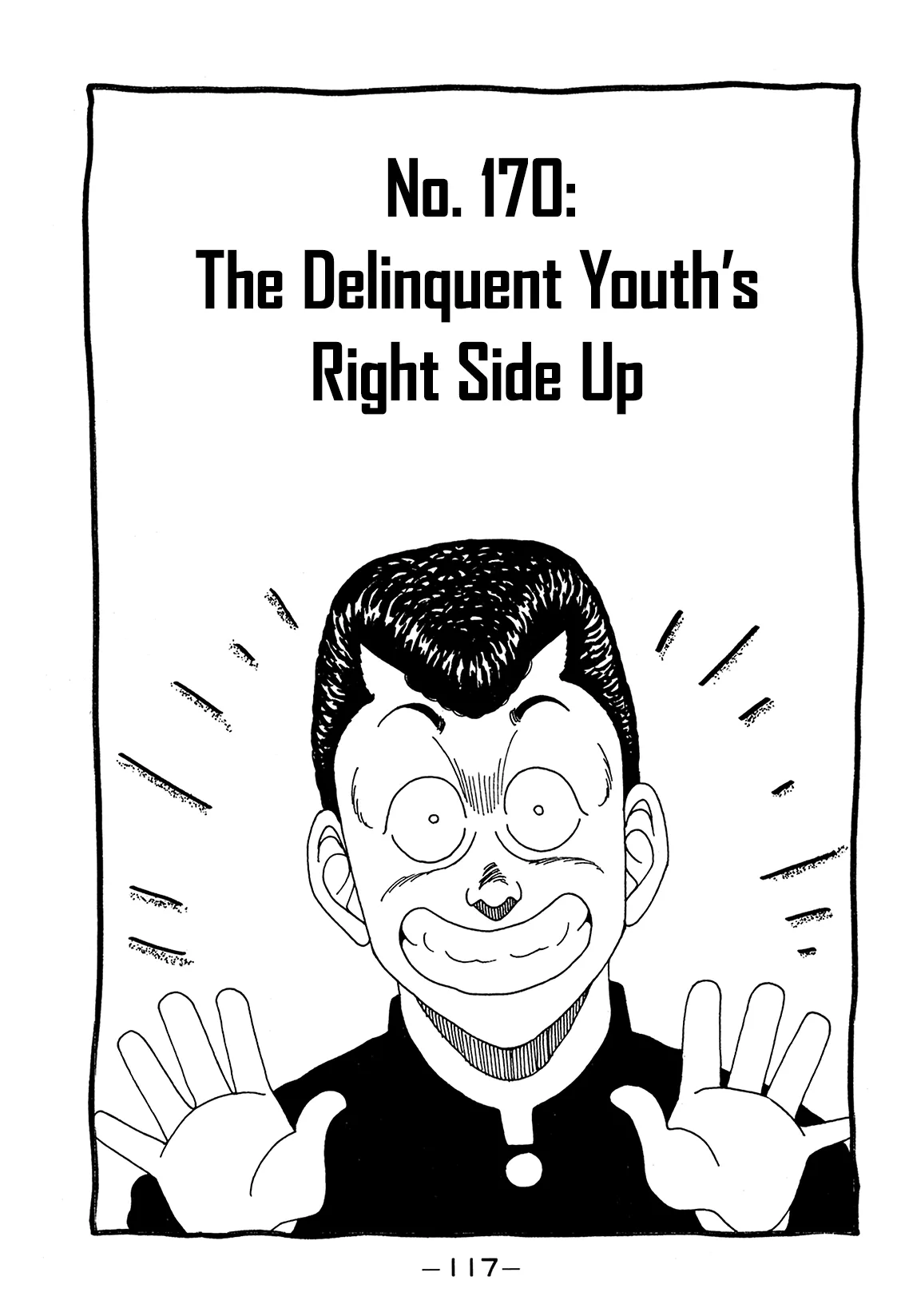 Read Be-Bop-Highschool Chapter 170 - The Delinquent Youth's Right Side Up Online