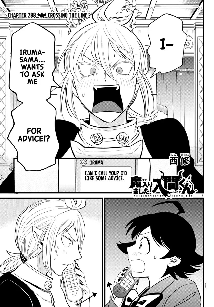 Read Mairimashita! Iruma-kun Chapter 288 - Crossing the Line Online