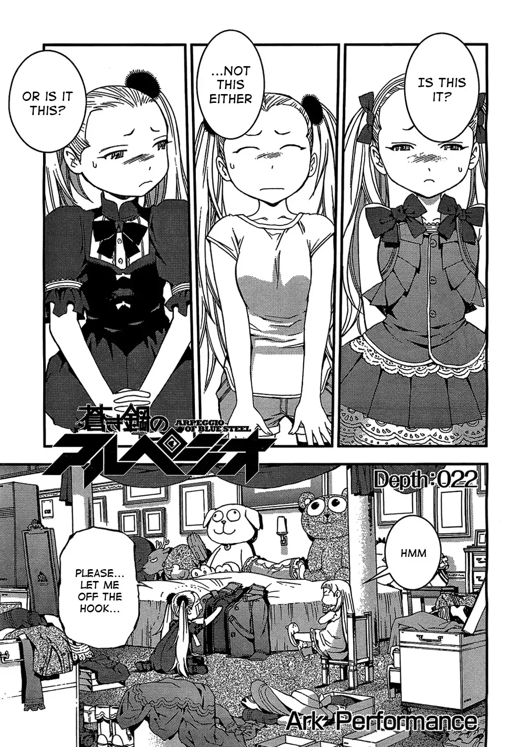 Read Aoki Hagane no Arpeggio Chapter 22 Online