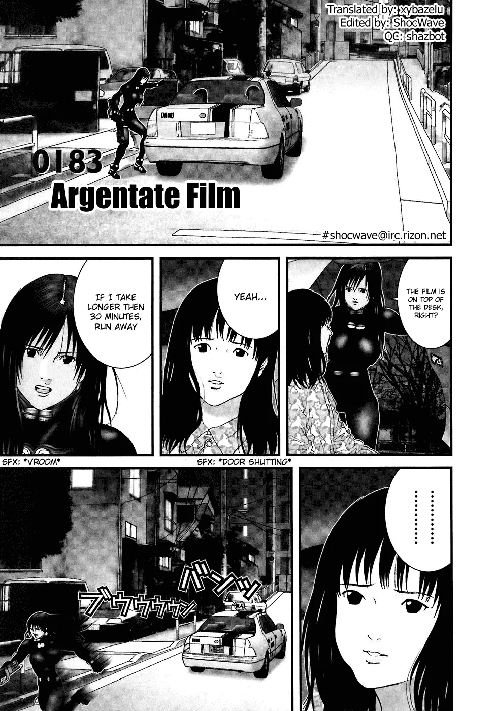 Read Gantz Chapter 183 - Argentate Film Online